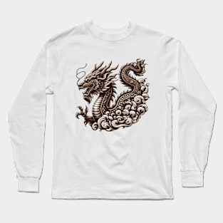 2024 Chinese New Year of the Wood Dragon Long Sleeve T-Shirt